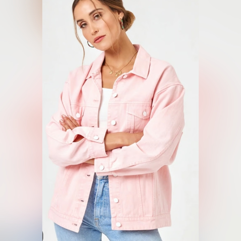 NWT L*Space Avery Jacket in Blosson Pink. Size XS